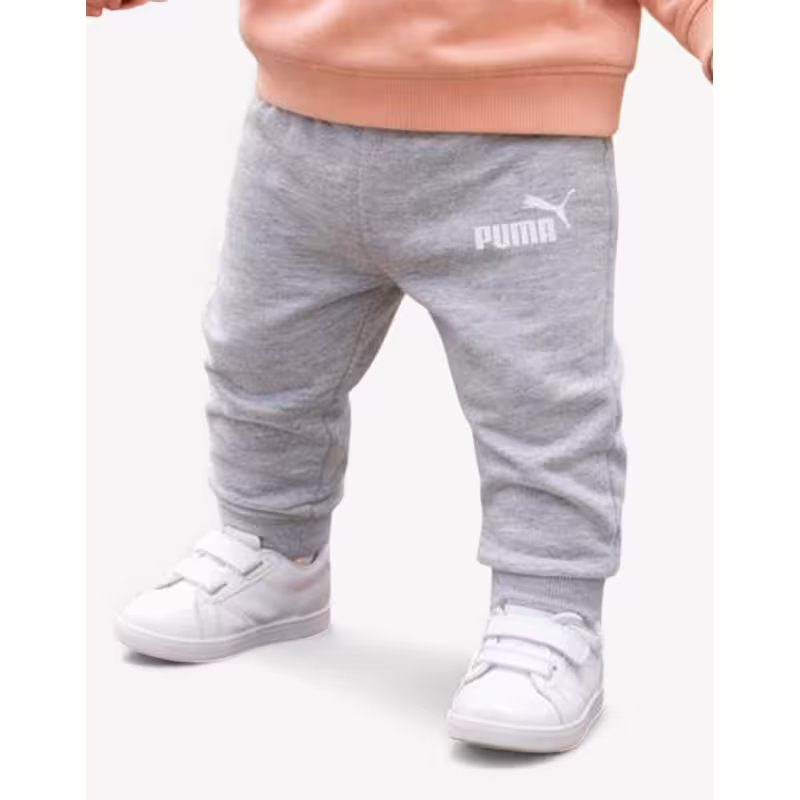 PUMA Minicats Ess Raglan Pants Grey