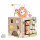 Дървен сензорен куб Classic World 5 в 1 Пчелен кошер