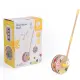 Дървена играчка за бутане Дъга Classic World
