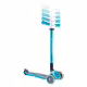 Сгъваема тротинетка с три колела Globber Master lights - синя