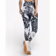 ADIDAS Optime Superher Training 7/8 Leggings Black/White