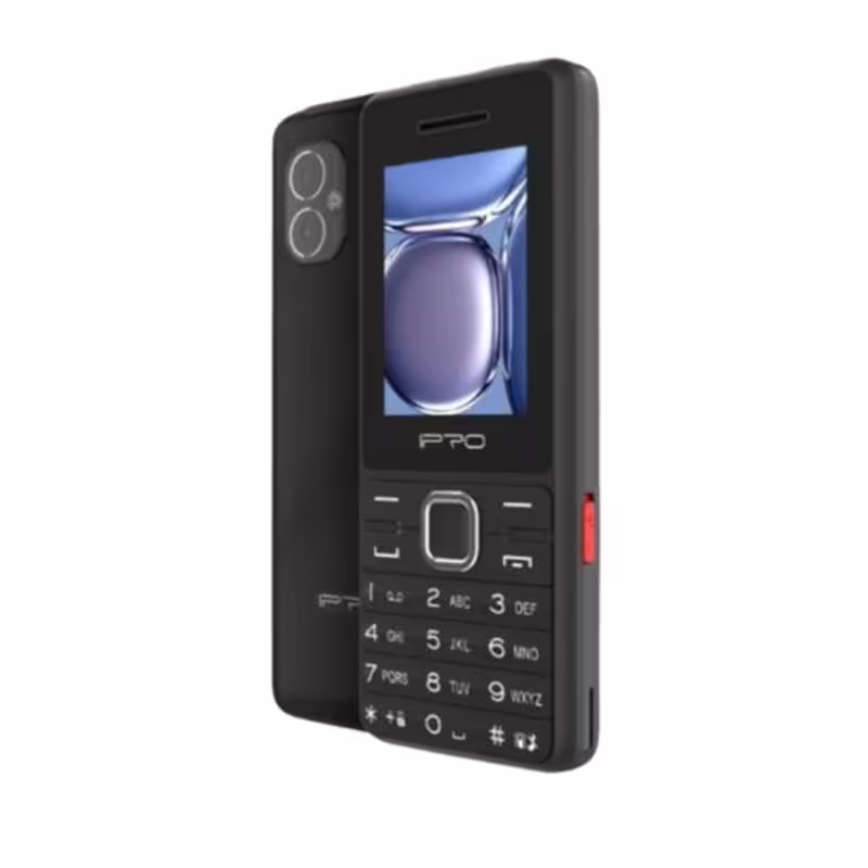 Мобилен телефон IPRO A33, фенер, 2G, 2,4", 1800mAh, 2 сим карти