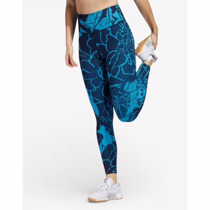 ADIDAS Optime Superher Training 7/8 Leggings Blue