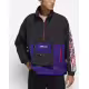 ADIDAS Half Zip Windbreaker Jacket Black/Purple