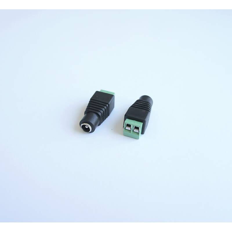 Букса захранваща за кабел с болт 5,5x2,1mm(ж)