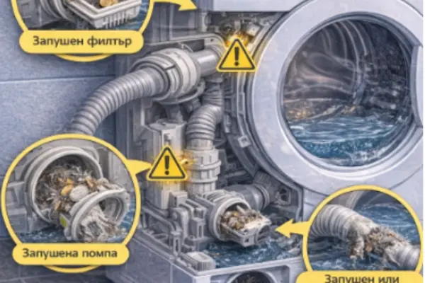 LG washing machine error OE Drain or clogged pump