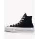 CONVERSE Chuck Taylor All Star Lift Hi Shoes Black