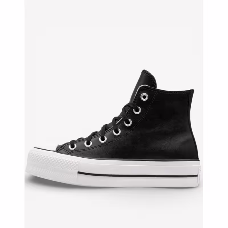 CONVERSE Chuck Taylor All Star Lift Hi Leather Black