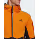 ADIDAS Designed For Gameday Full-Zip Hoodie Orange/Black