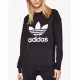 ADIDAS Trefoil Crew Regular Fit Sweatshirt Black