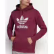ADIDAS Originals Adicolor Classics Trefoil Hoodie Burgundy