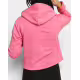 ADIDAS Cropped Hoodie Pink