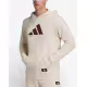ADIDAS Future Icons Three Bar Hoodie White