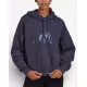 ADIDAS Sportswear Future Icons Feel Fierce Graphic Hoodie Navy