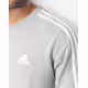 ADIDAS Essentials French Terry 3-Stripes Sweatshirt Grey