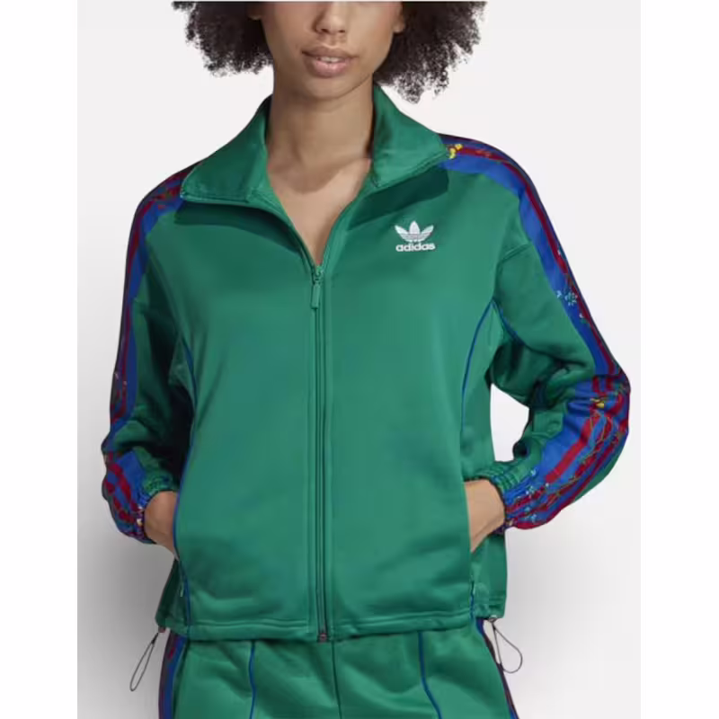 ADIDAS Originals Floral Track Top Green