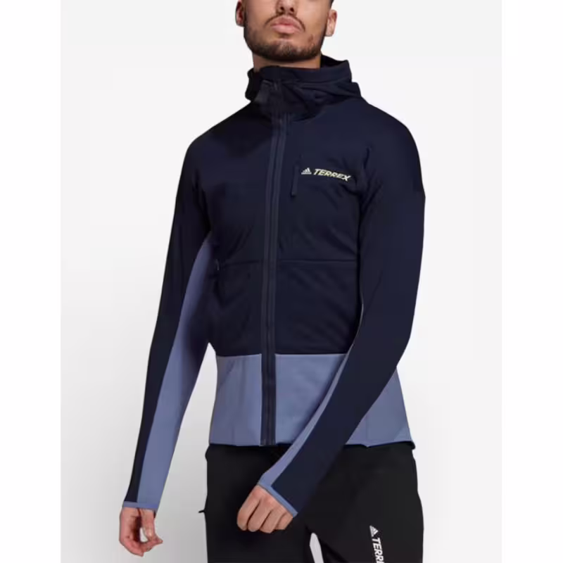 ADIDAS Sportswear Fit Long Sleeve Outdoor Hoodie Multicolor