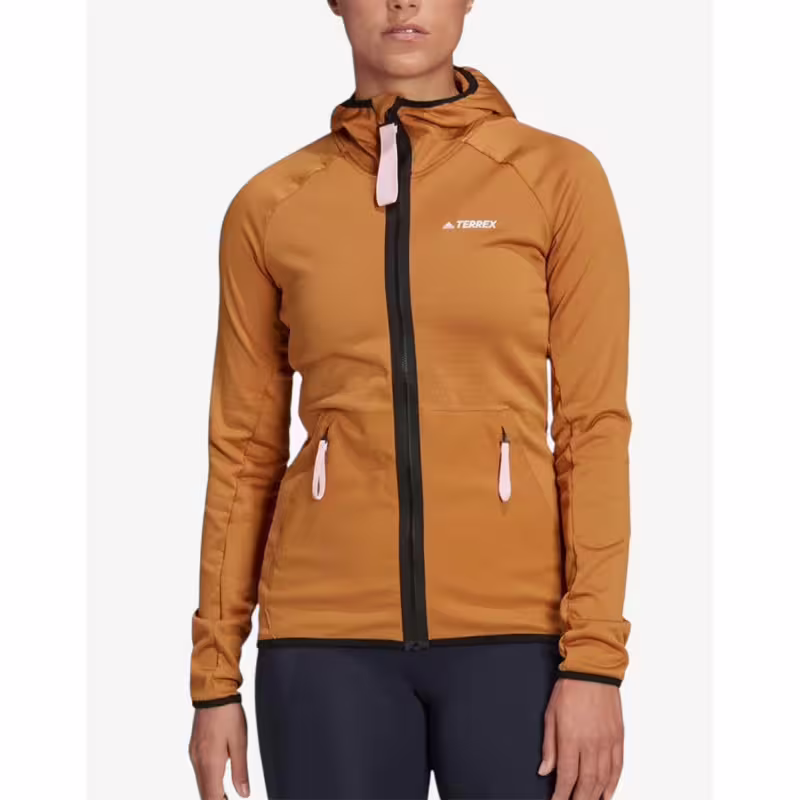 ADIDAS Terrex Tech Flooce Light Hiking Jacked Brown