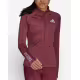 ADIDAS Adizero 1/2 Zip Top Burgundy