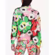ADIDAS x Marimekko Tracktop Floral Print Striped Jacket Multicolor