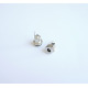 Букса захранваща за панелен монтаж метална 5,5x2,5mm(м)
