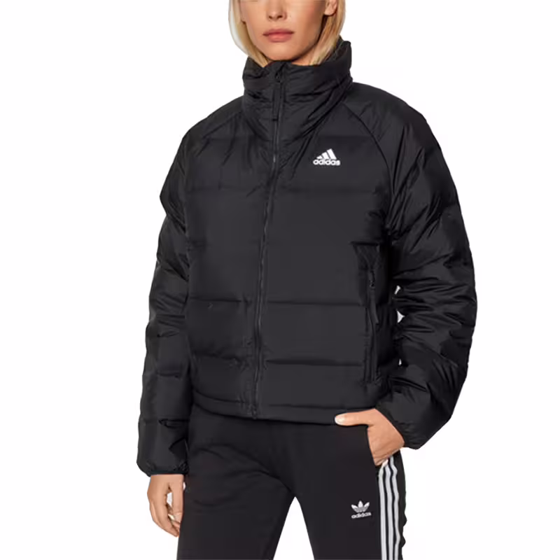 ADIDAS Helionic Relaxed Fit Down Jacket Black