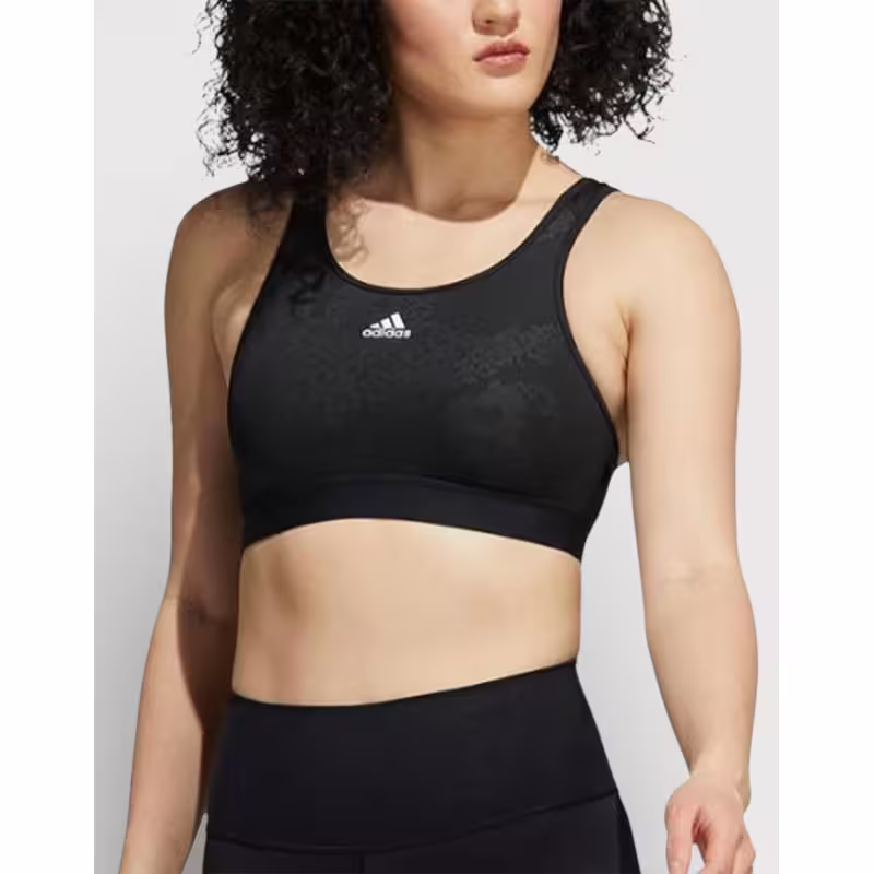 ADIDAS Believe This Medium-Support Lace Camo Workout Bra