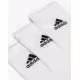 ADIDAS 3 Packs Cushioned Crew Socks White