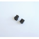 Букса захранваща pvc за панелен монтаж 5,5x2,1mm(м)