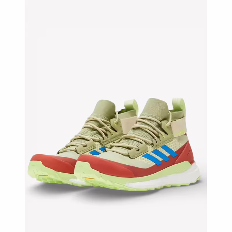 ADIDAS Terrex Free Hiker Gore-Tex Shoes Green/Red