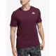 ADIDAS Workout City Elevated Tee Burgundy