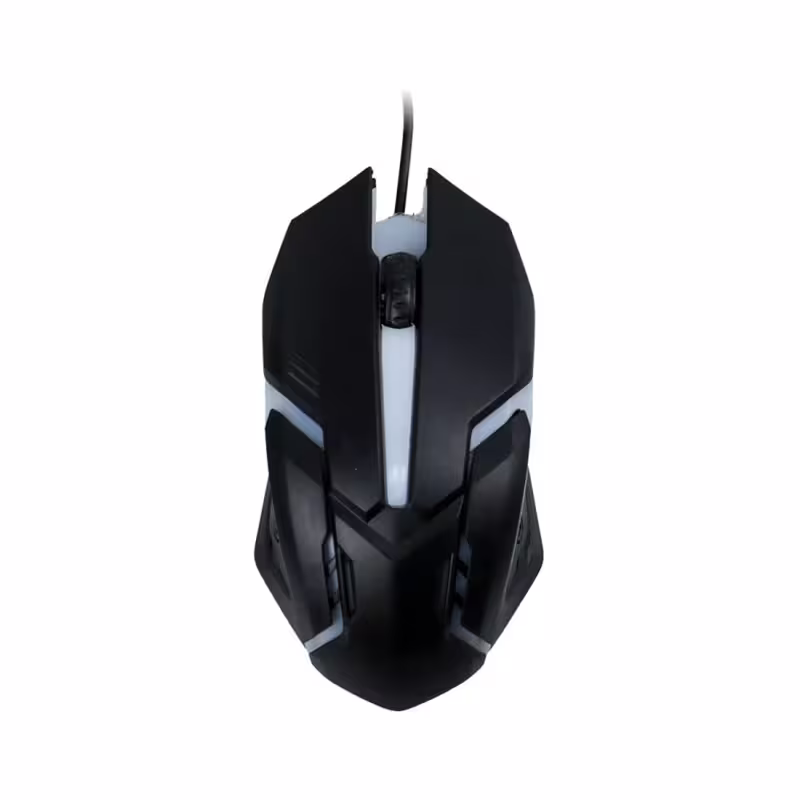 Оптична геймърска мишка X1, черна, RGB, USB, DPI=1200