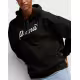 PUMA Essetials+ Script Fleece Hoodie Black