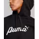 PUMA Essetials+ Script Fleece Hoodie Black