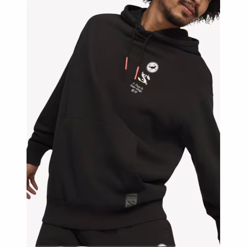 PUMA x Staple Graphic Hoodie Black