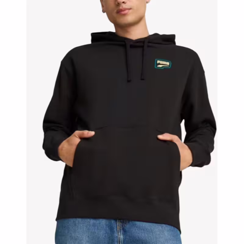 PUMA Downtown Graphic Hoodie Black M