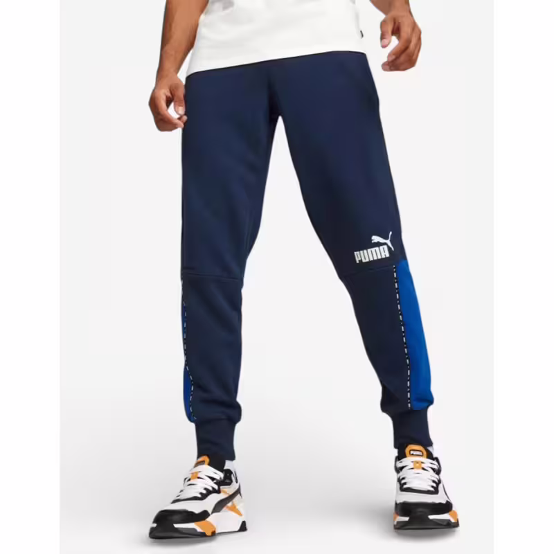 PUMA Essential Block x Tape Pants Blue