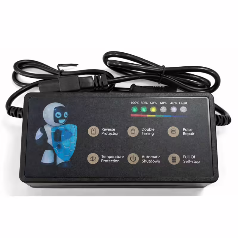 Мрежов адаптер, стабилизиран, електрическо колело, скутер, 3pin IEC C13, 48VDC, 20Ah