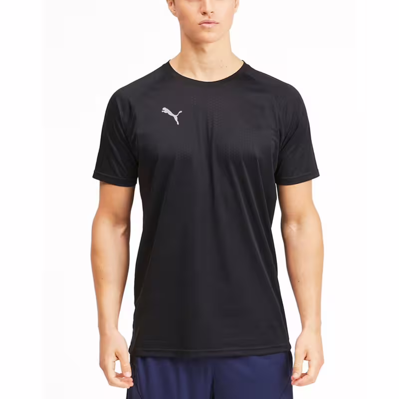 PUMA Training Jersey Tee Black M