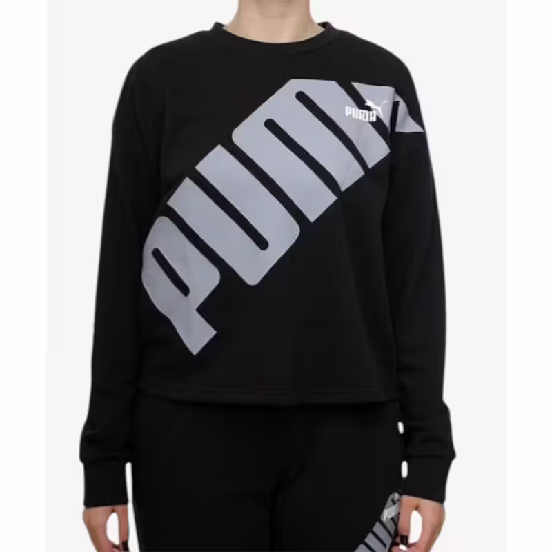 PUMA Power Crew Sweatshirt Black