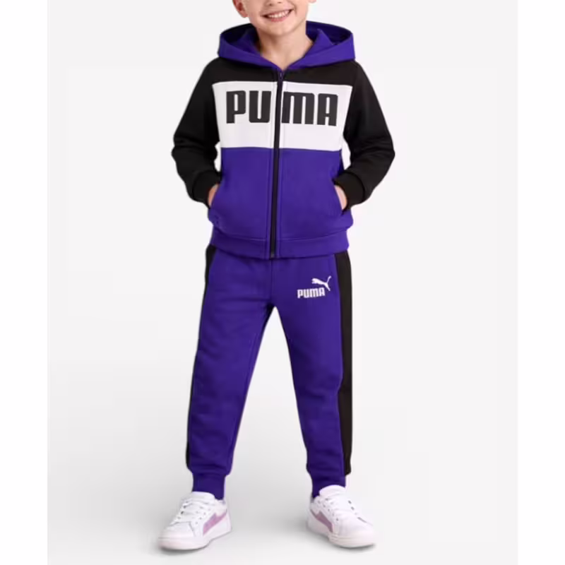 PUMA Minicats Colorblock Suit Blue