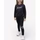 PUMA Class Act Crew And Leggings Fleece Set Black