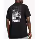 PUMA Graphics Bicycle Kick Tee Black