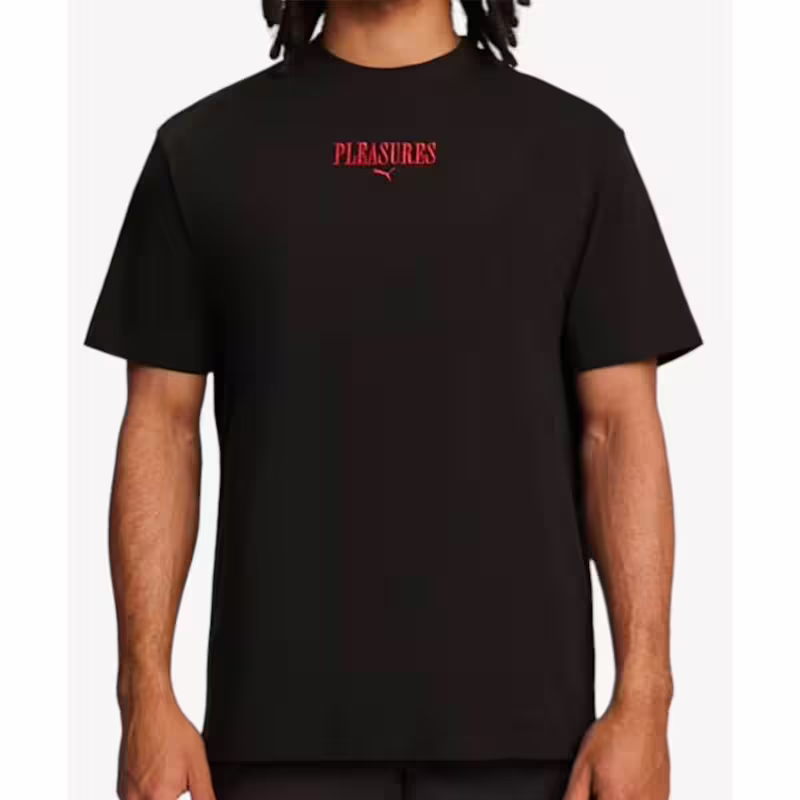 PUMA x Pleasures Graphic Tee Black