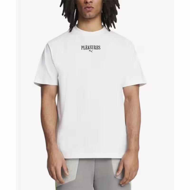 PUMA x Pleasures Graphic Tee White