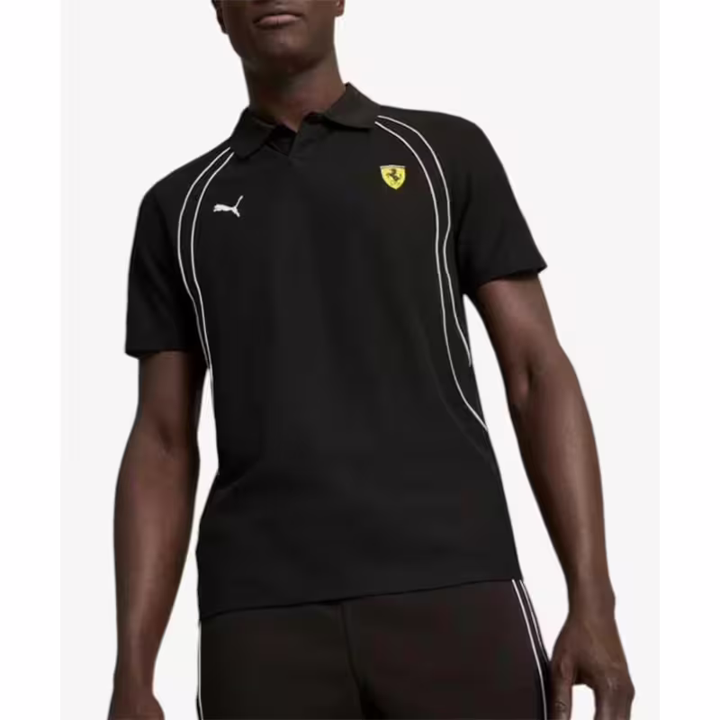 PUMA x Ferrari Race Motorsport Polo Tee Black