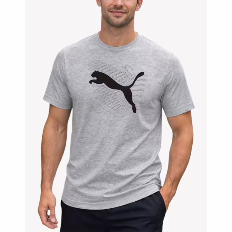 PUMA Graphic Summer Tee Grey