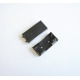Държач, гнездо за батерии, 2xAAA, LR3, R03, 1,5VDC