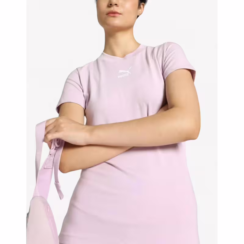 PUMA Classics Slim Tee Light Purple