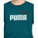 PUMA Essentials+ Two-Tone Logo Tee Green Jr